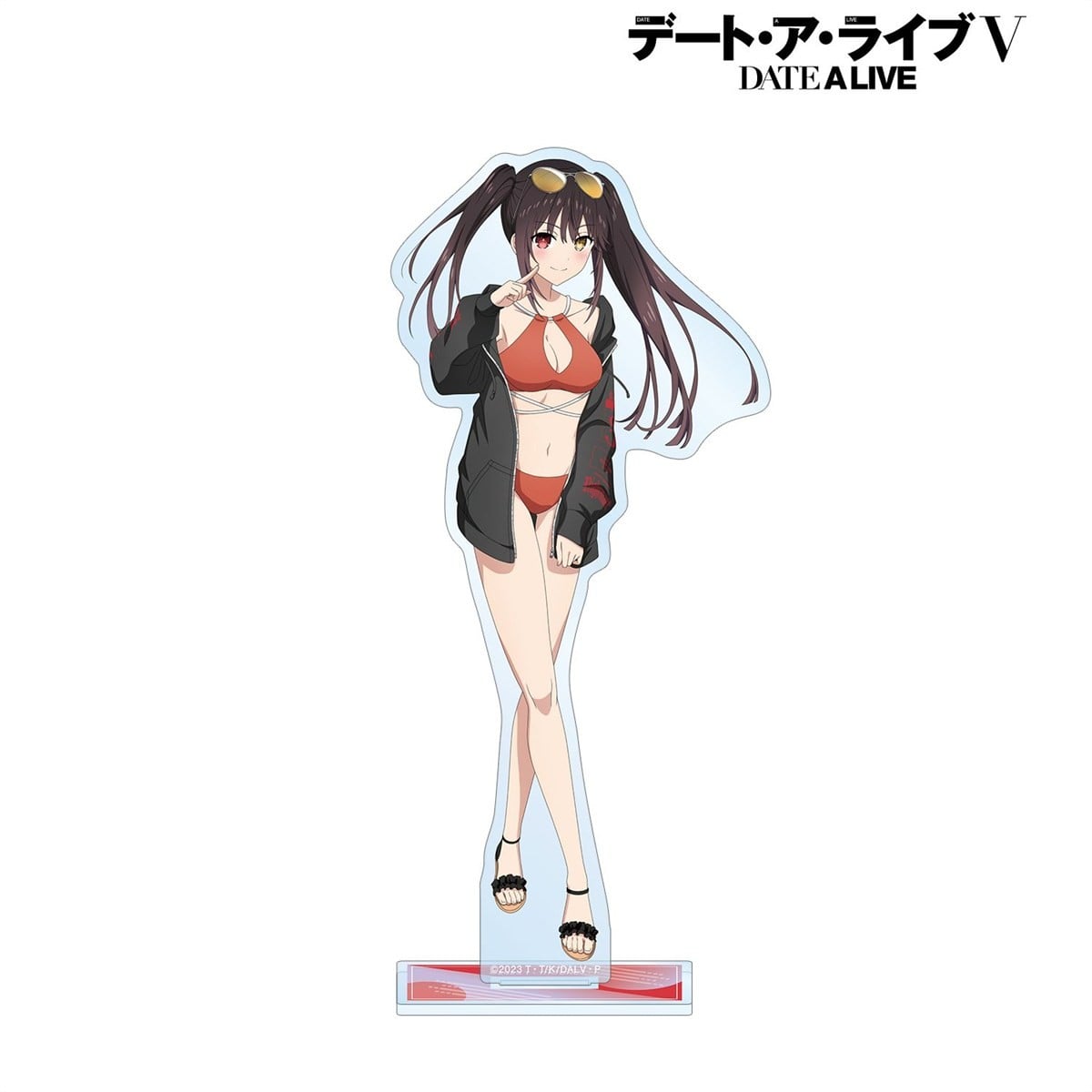 arma bianca Date A Live V [Especially Illustrated] Kurumi Tokisaki Beach Date Ver. Big Acrylic Stand รูปภาพ 3