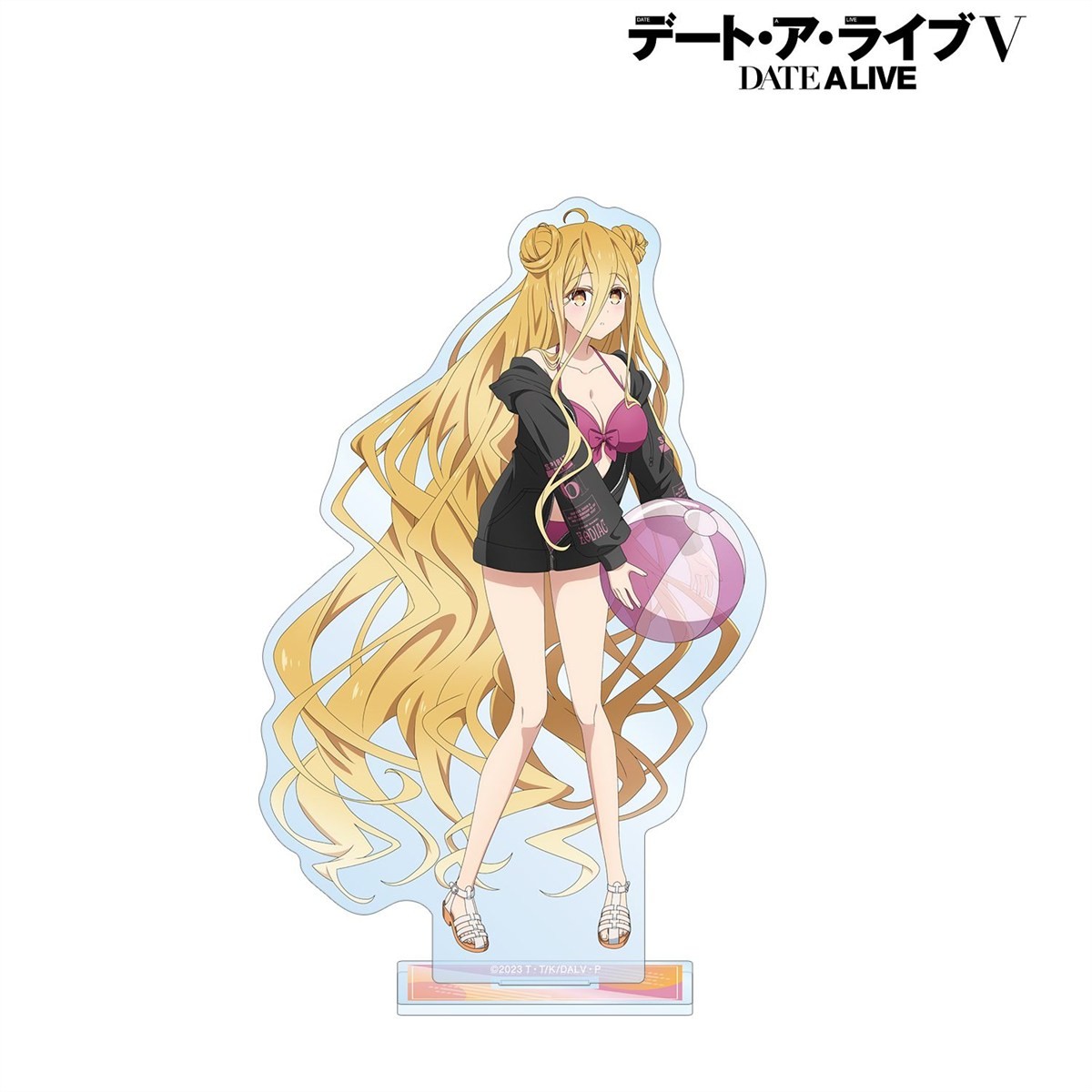 arma bianca Date A Live V [Especially Illustrated] Mukuro Hoshimiya Beach Date Ver. Big Acrylic Stand (Anime Toy) รูปภาพ 3