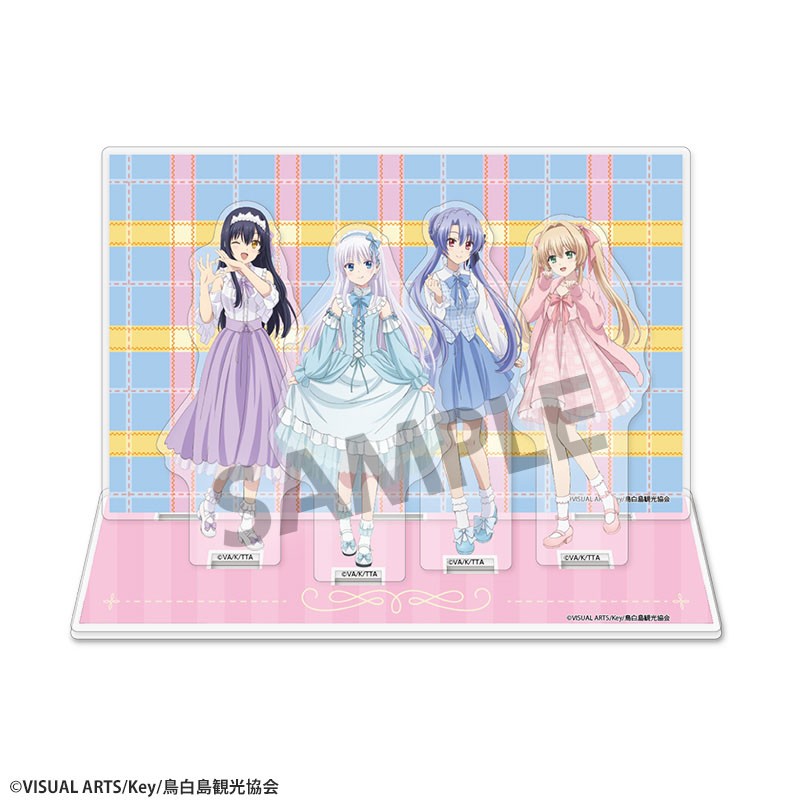 Hobby Stock Summer Pockets w/Background [Especially Illustrated] Acrylic Stand Yumekawa Ver. (Anime Toy) gambar 2