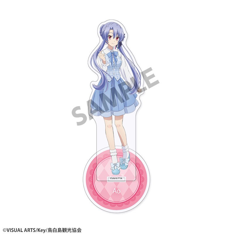 Hobby Stock Summer Pockets [Especially Illustrated] Acryl-Aufsteller Ao Sorakado Yumekawa Ver. (Anime-Spielzeug) Bild 2