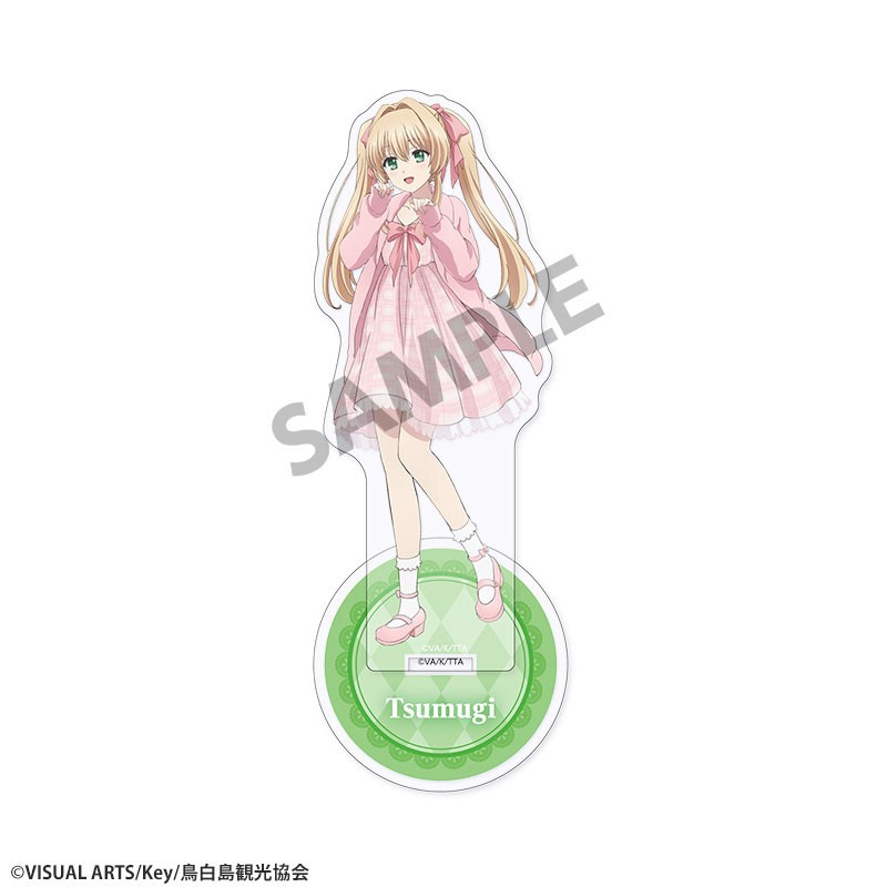Hobby Stock Summer Pockets [Especially Illustrated] Acrylic Stand Wenders Tsumugi Yumekawa Ver. (Anime Toy) imagen 2