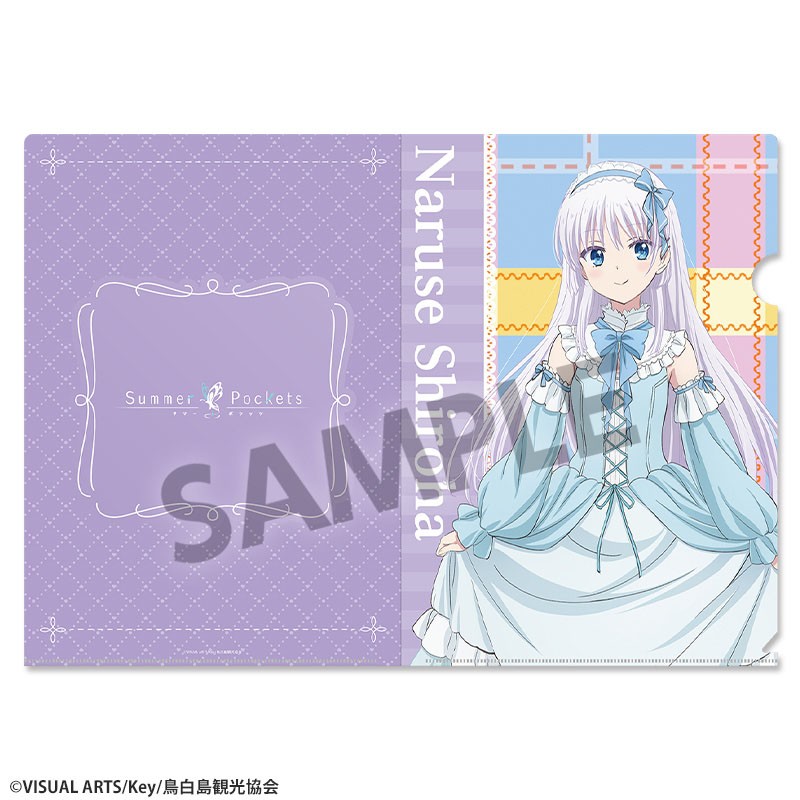 Hobby Stock Summer Pockets [Especially Illustrated] Klarsichtmappe Shiroha Naruse Yumekawa Ver. (Anime Toy) Bild 2