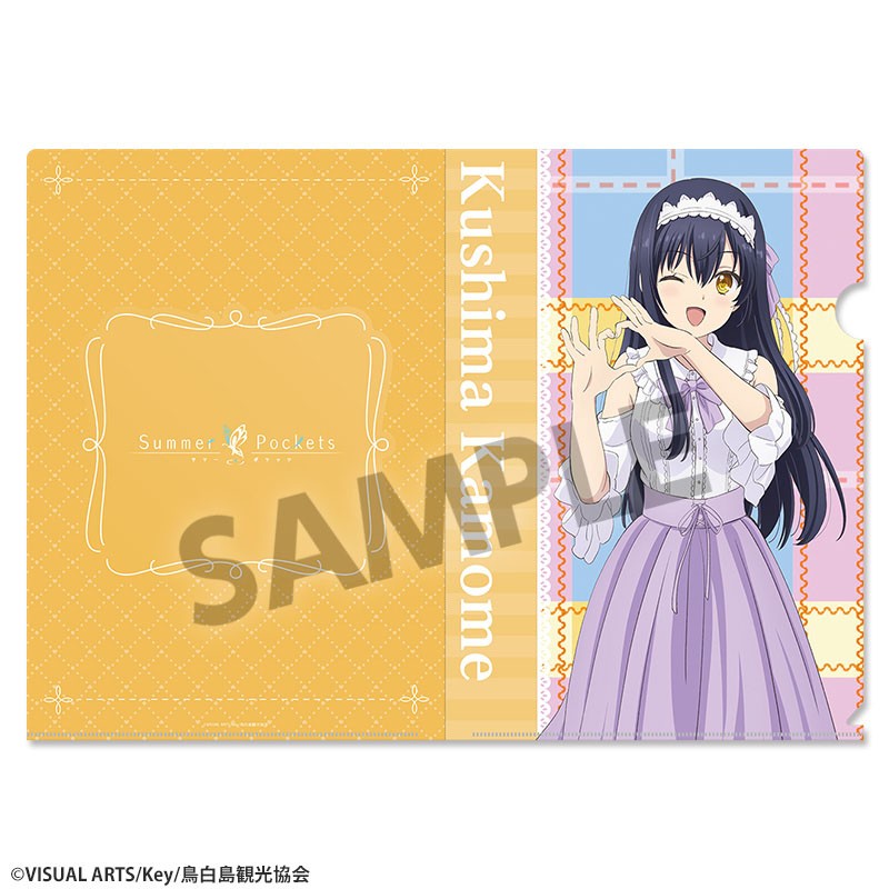 Hobby Stock Summer Pockets [Especially Illustrated] Klarsichtmappe Kamome Kushima Yumekawa Ver. (Anime Toy) Bild 2