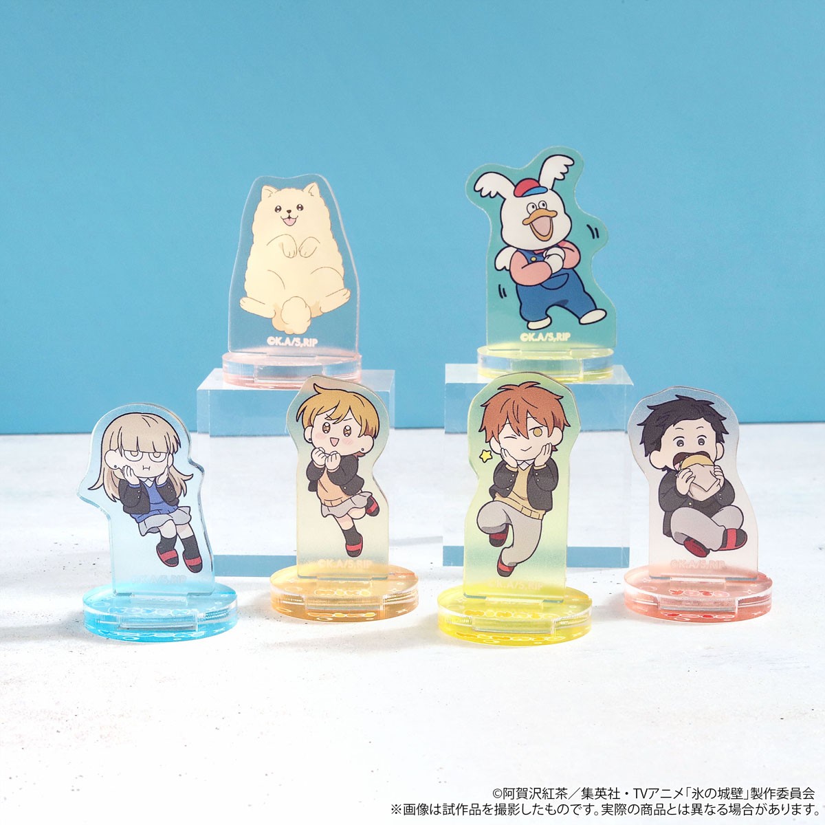 Movic The Ramparts of Ice Chuasta Miniatur Acryl-Ständer Collection (6er Set) (Anime Toy) Bild 2