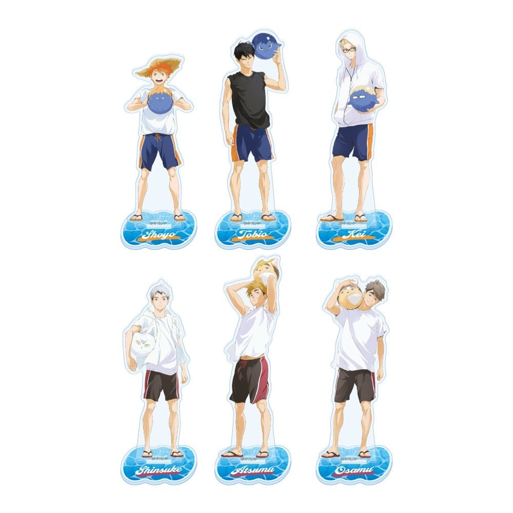 Toho Haikyu!! Acrylic Stand Beach Ball Ver. Tsukishima Hotaru รูปภาพ 3