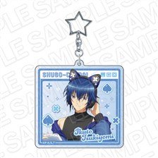 Contents Seed Shugo Chara! Hologram Acrylic Key Ring Ikuto Tsukiyomi Gaming Ver.