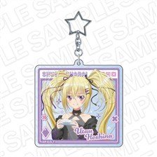 Contents Seed Shugo Chara! Hologram Acrylic Key Ring Utau Hoshina Gaming Ver.
