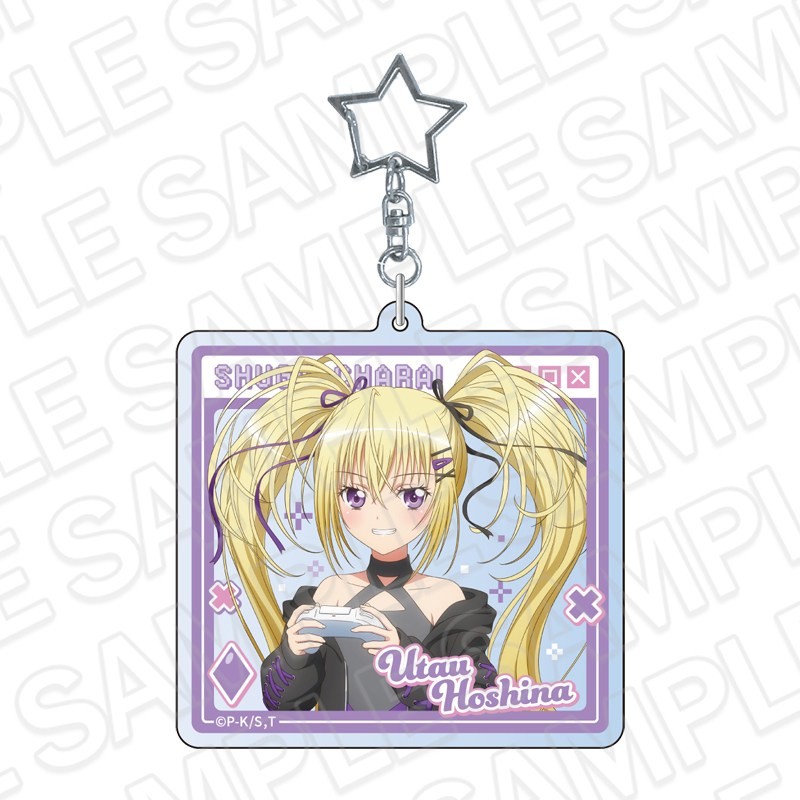 Contents Seed Shugo Chara! Hologramm Acryl-Schlüsselanhänger Utau Hoshina Gaming Ver. (Anime Toy) Bild 2