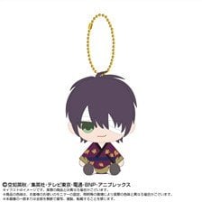 Bandai Namco Nui Gin Tama Chibi Plush Sitting Mascot Shinsuke Takasugi (Anime Toy) image 1