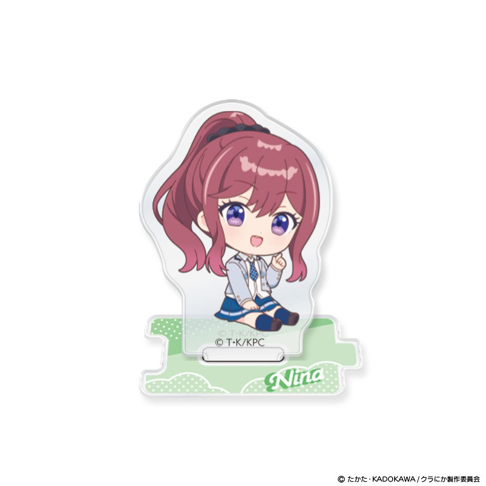 Creek &amp; River I Made Friends with the Second Prettiest Girl in My Class Acrylic Character Stand Mini Character Assembly image 5