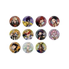 Toho My Hero Academia TV Animation 10th Anniversary Key Visual Trading Holo Can Badge B (Set of 11) (Anime Toy)