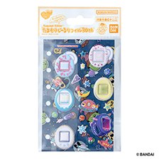 Bandai Tamamori Sticker Refill 30th Tamagotchi Mori Set 1 (Anime Toy)