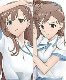 Movic Even a Replica Can Fall in Love Dakimakura Cover (Anime Toy) imagen 1