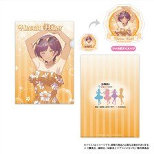 Paluc You Can`t Be in a Rom-Com- Clear File &amp; Sticker Set Haru Hinata (Anime Toy) Bild 1