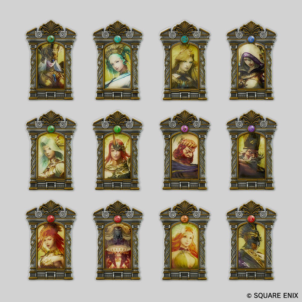 Square Enix Final Fantasy XIV Frame Magnet [the Twelve] (Set of 12) (Anime Toy) image 2