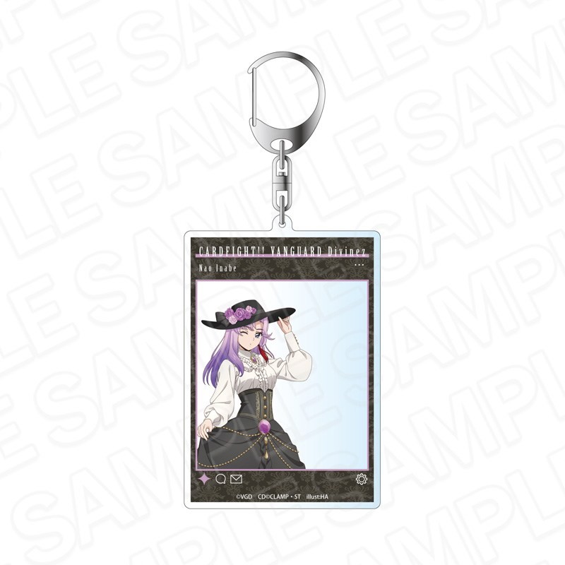 Contents Seed Cardfight!! Vanguard Divinez Genshin Seisen Ver. SNS Style Acrylic Key Ring Nao Inabe Neo-Victorian Ver. (Anime Toy) รูปภาพ 2