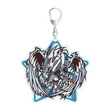 arma bianca Yu-Gi-Oh! 5D`s Stardust Dragon Toon World Taste Deformed Big Acrylic Key Ring (Anime Toy) Bild 1