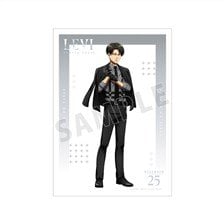 arma bianca Attack on Titan [Especially Illustrated] Levi Harness Style Ver. A3 Mat Processing Poster
