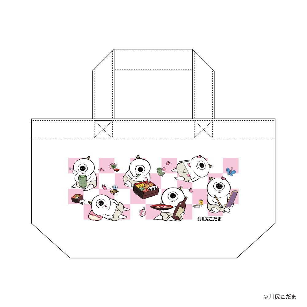 i-rights,LLC Goblin Gnome Horn x emo Cafe Nekkubi Lunch Tote Bag (Anime Toy) imagen 2