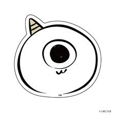 i-rights,LLC Goblin Gnome Horn x emo Cafe Nekkubi Acrylic Coaster