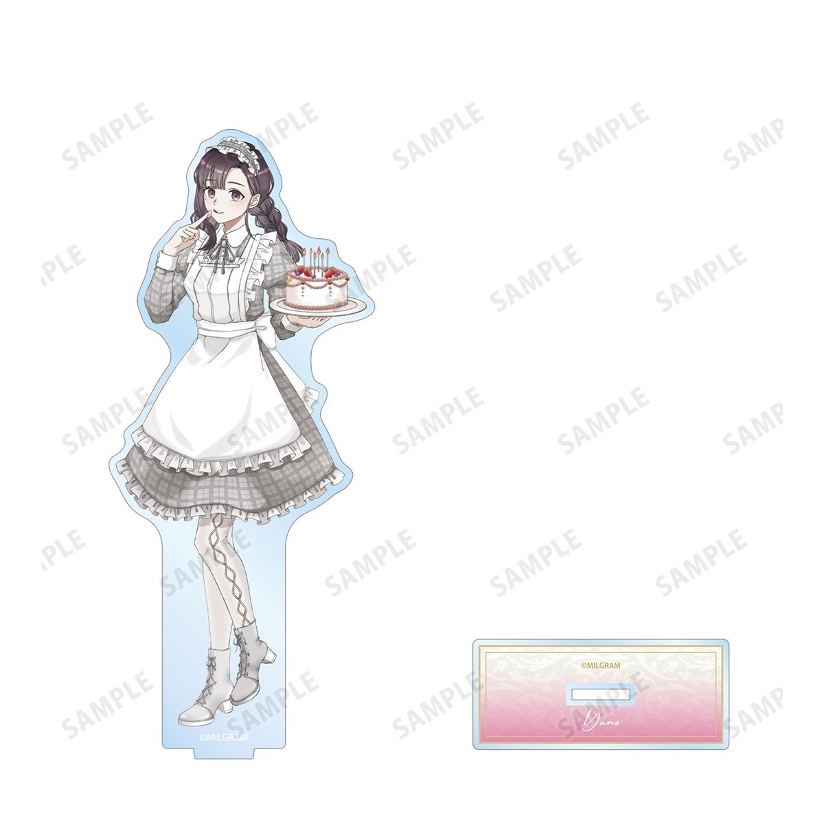 arma bianca MILGRAM Newly Drawn Yuno 6th Anniversary Ver. BIG Acrylic Stand (Anime Toy) รูปภาพ 4