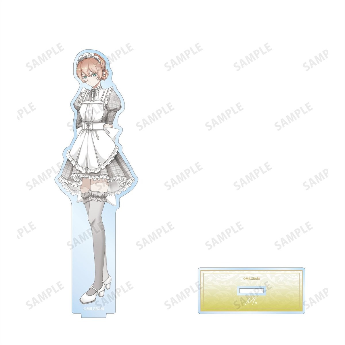 arma bianca MILGRAM Newly Drawn Muu 6th Anniversary Ver. BIG Acrylic Stand (Anime Toy) รูปภาพ 4