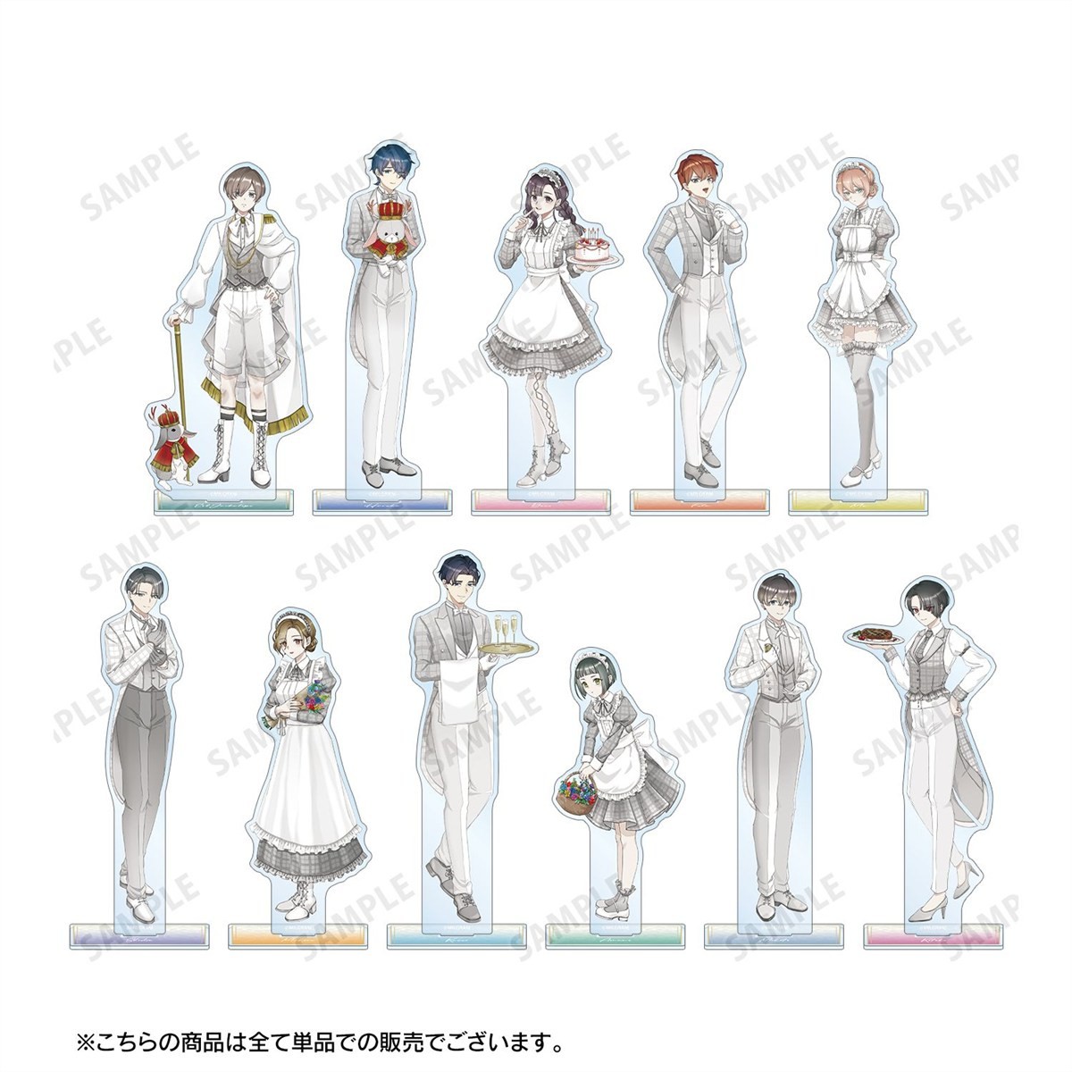 arma bianca MILGRAM Newly Drawn Muu 6th Anniversary Ver. BIG Acrylic Stand (Anime Toy) รูปภาพ 5