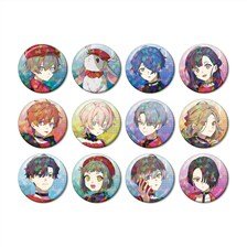 arma bianca MILGRAM Newly Drawn 5th Anniversary Ver. Trading Hologram Can Badge (Set of 12) (Anime Toy)
