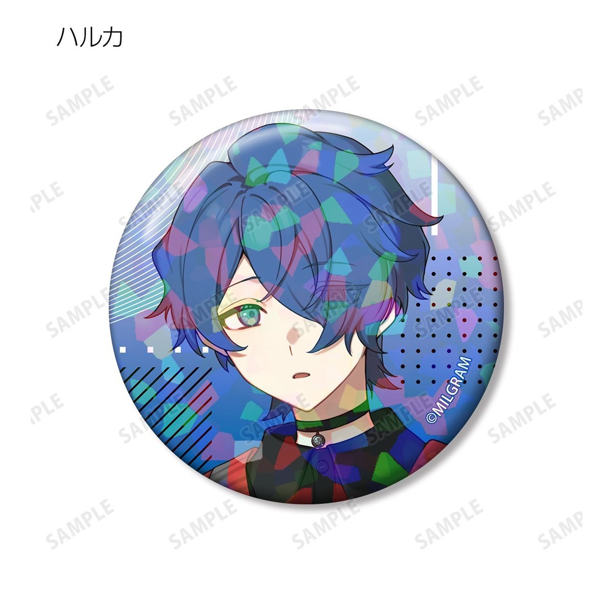 arma bianca MILGRAM Newly Drawn 5th Anniversary Ver. Trading Hologram Can Badge (Set of 12) (Anime Toy) 图片 6
