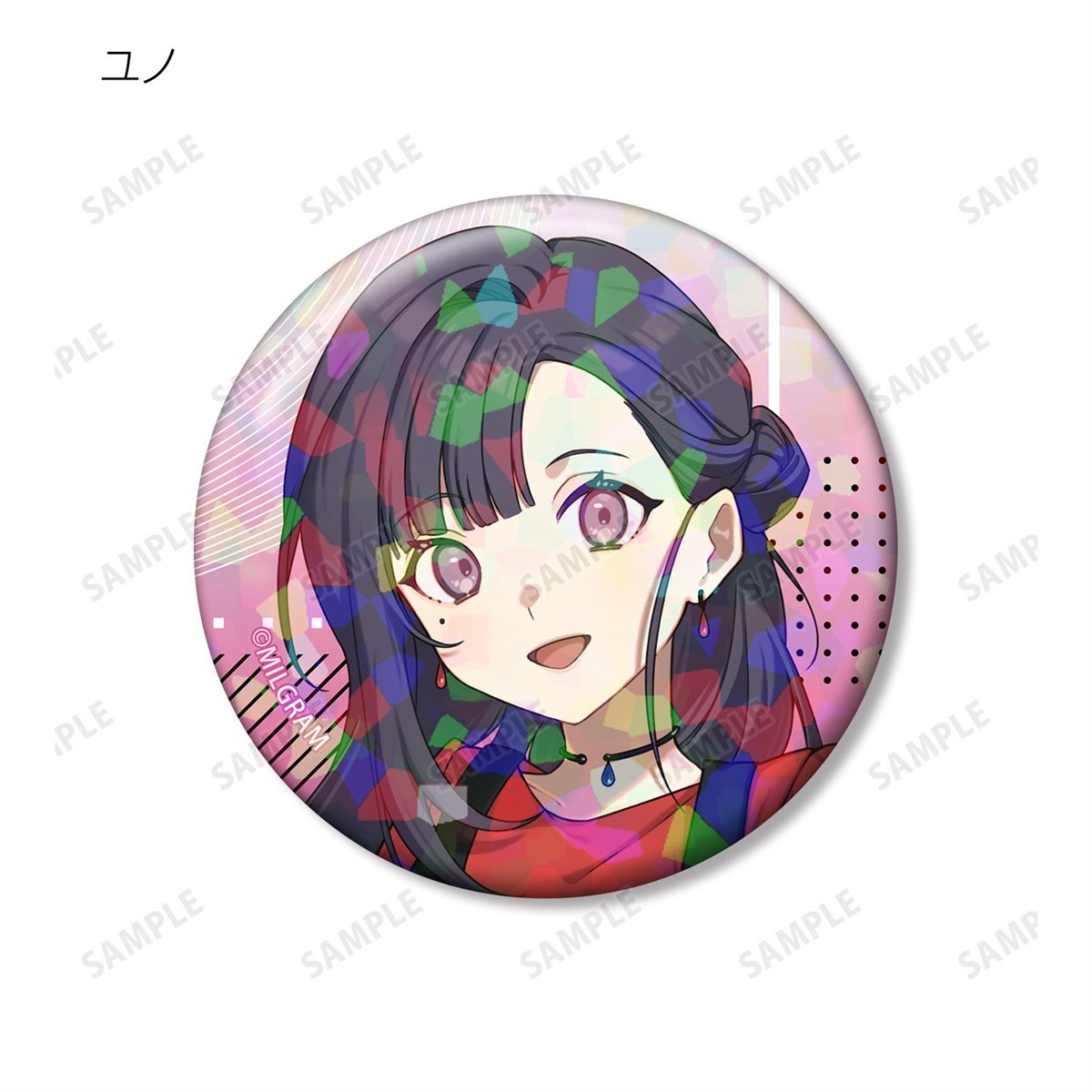 arma bianca MILGRAM Newly Drawn 5th Anniversary Ver. Trading Hologram Can Badge (Set of 12) (Anime Toy) 图片 7