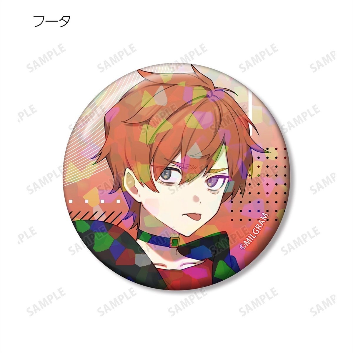 arma bianca MILGRAM Newly Drawn 5th Anniversary Ver. Trading Hologram Can Badge (Set of 12) (Anime Toy) 图片 8