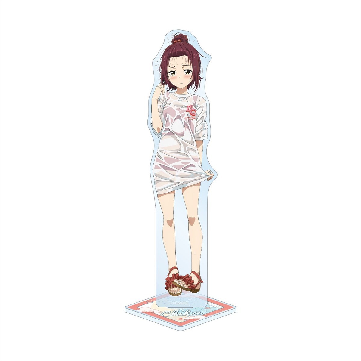 arma bianca Too Many Losing Heroines! Newly Drawn Chika Komari Beach Date Ver. Extra Large Acrylic Stand (Anime Toy) hình ảnh 2