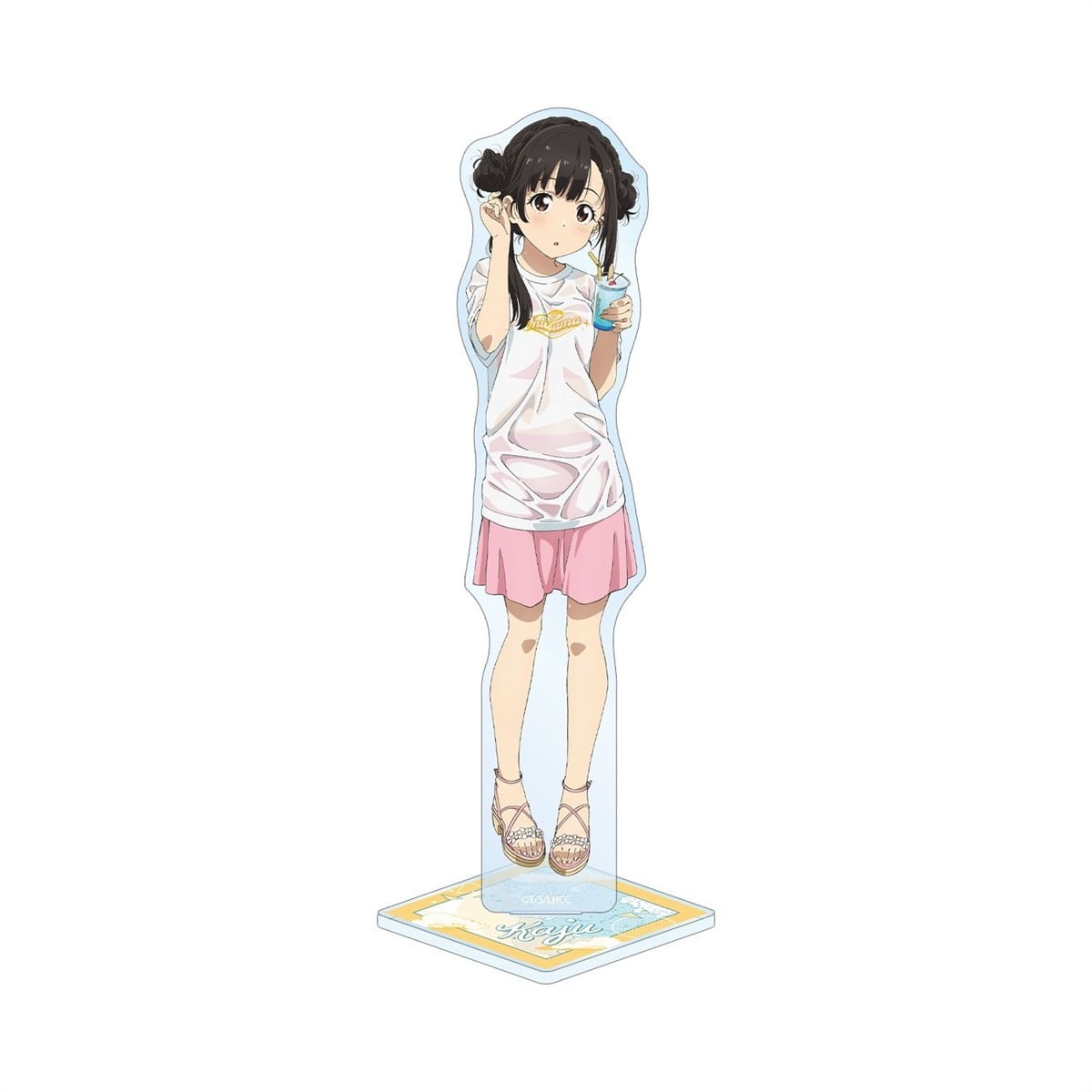 arma bianca Too Many Losing Heroines! Newly Drawn Yoshiki Nukumizu Beach Date Ver. Extra Large Acrylic Stand image 2