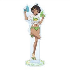 arma bianca Too Many Losing Heroines! Newly Drawn Lemon Yakishio Beach Date Ver. BIG Acrylic Stand (Anime Toy)