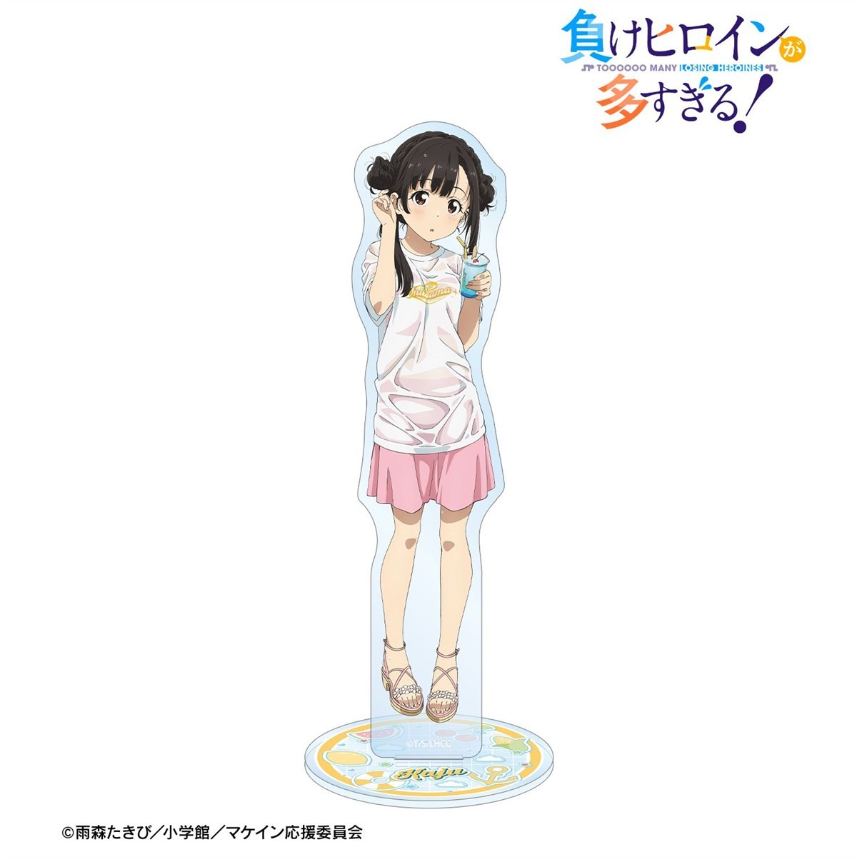arma bianca Too Many Losing Heroines! Newly Drawn Yoshiki Nukumizu Beach Date Ver. BIG Acrylic Stand (Anime Toy) image 3