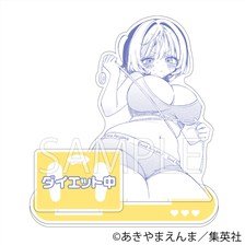 BellFine Noa-senpai wa Tomodachi Acrylic Stand H (Anime Toy)