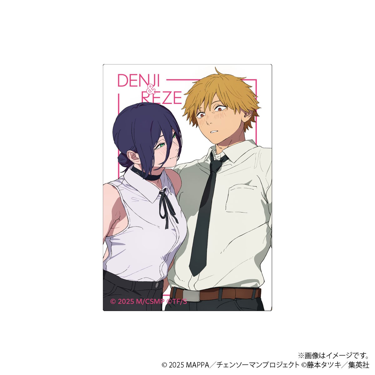 Movic [Chainsaw Man: Reze Arc] Sticker / Denji & Reze B Bild 2