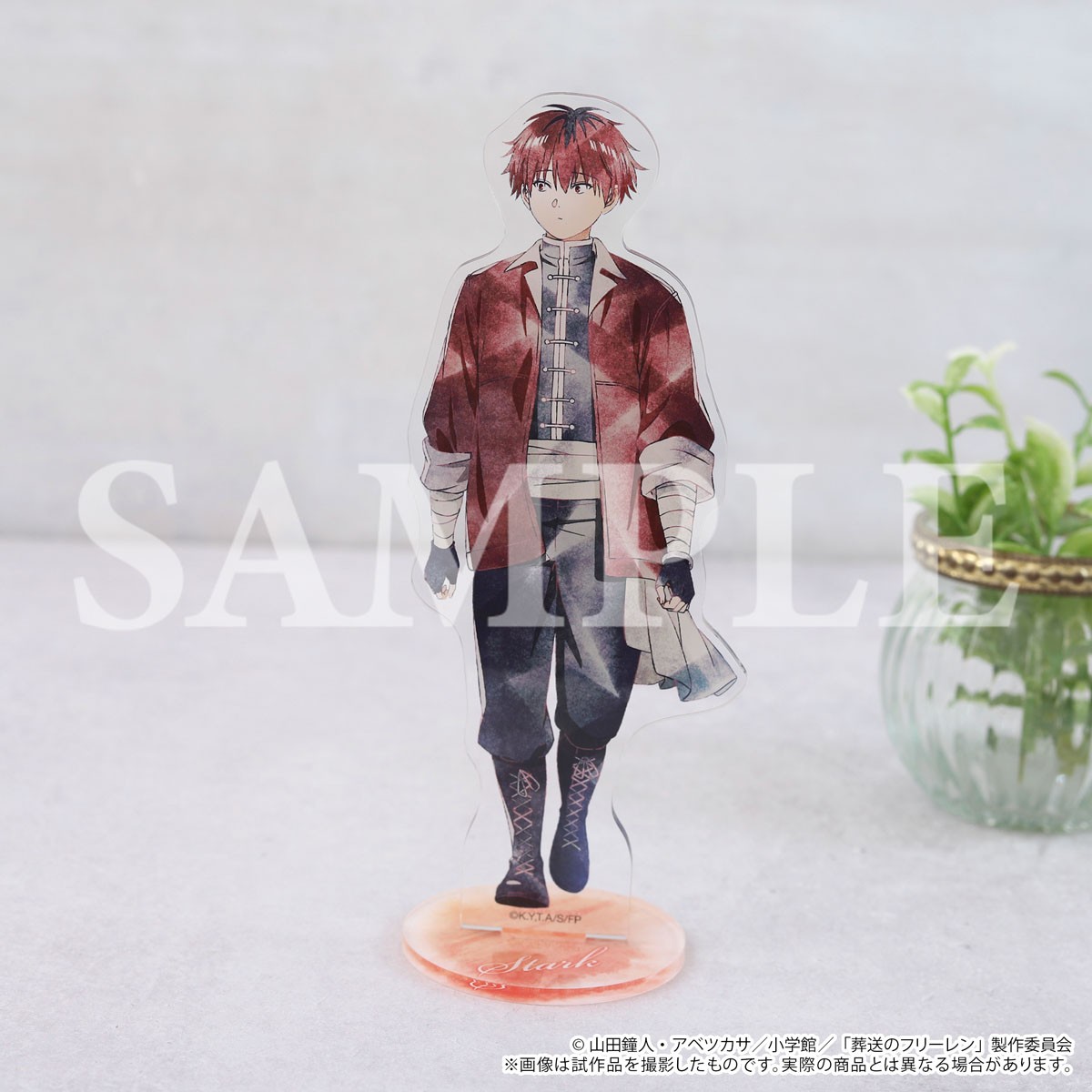 Movic Frieren: Beyond Journey's End Acrylic Stand /Art-Pic Stark (ของเล่นอนิเมะ) รูปภาพ 4