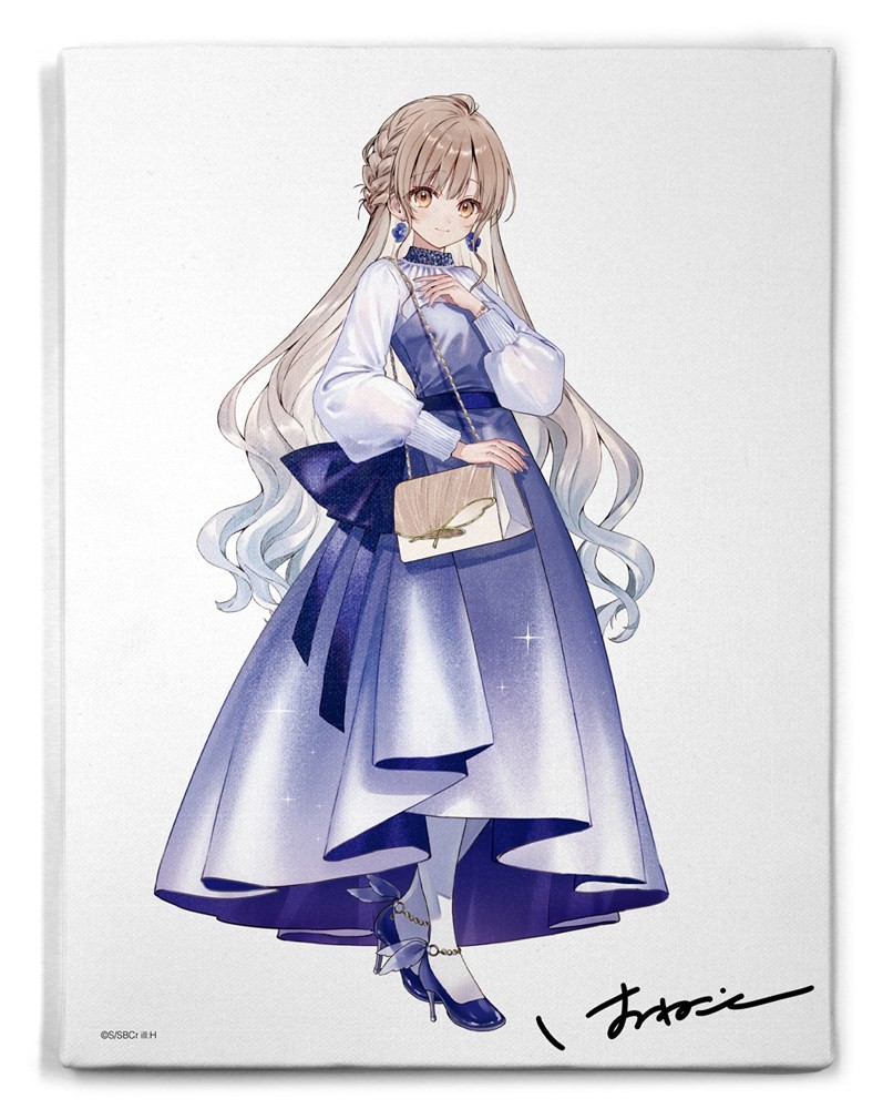 Cospa The Angel Next Door Spoils Me Rotten [Especially Illustrated] Mahiru Shiina F6 Canvas Art 20th Anniversary (Anime Toy) Bild 2