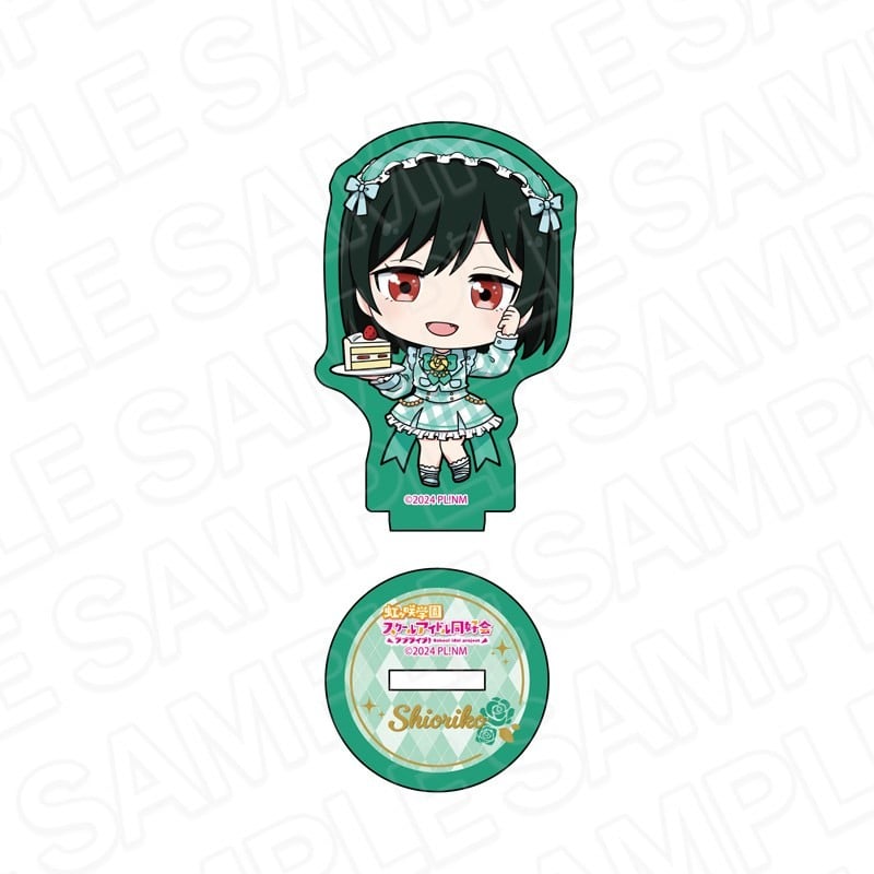 Contents Seed Love Live! Nijigasaki High School Idol Club Glitter Mini Acrylic Figure Shioriko Mifune Tea Time Deformed Ver. 이미지 2