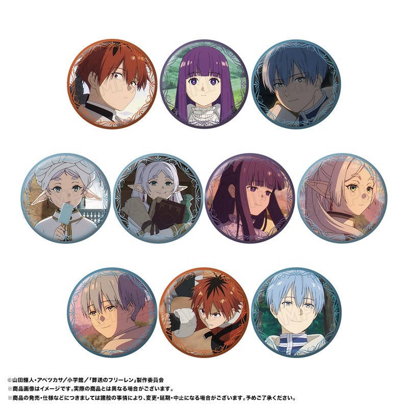 Anicraft Frieren: Beyond Journey's End Trading Can Badge Vol.5 (Set of 10) image 2