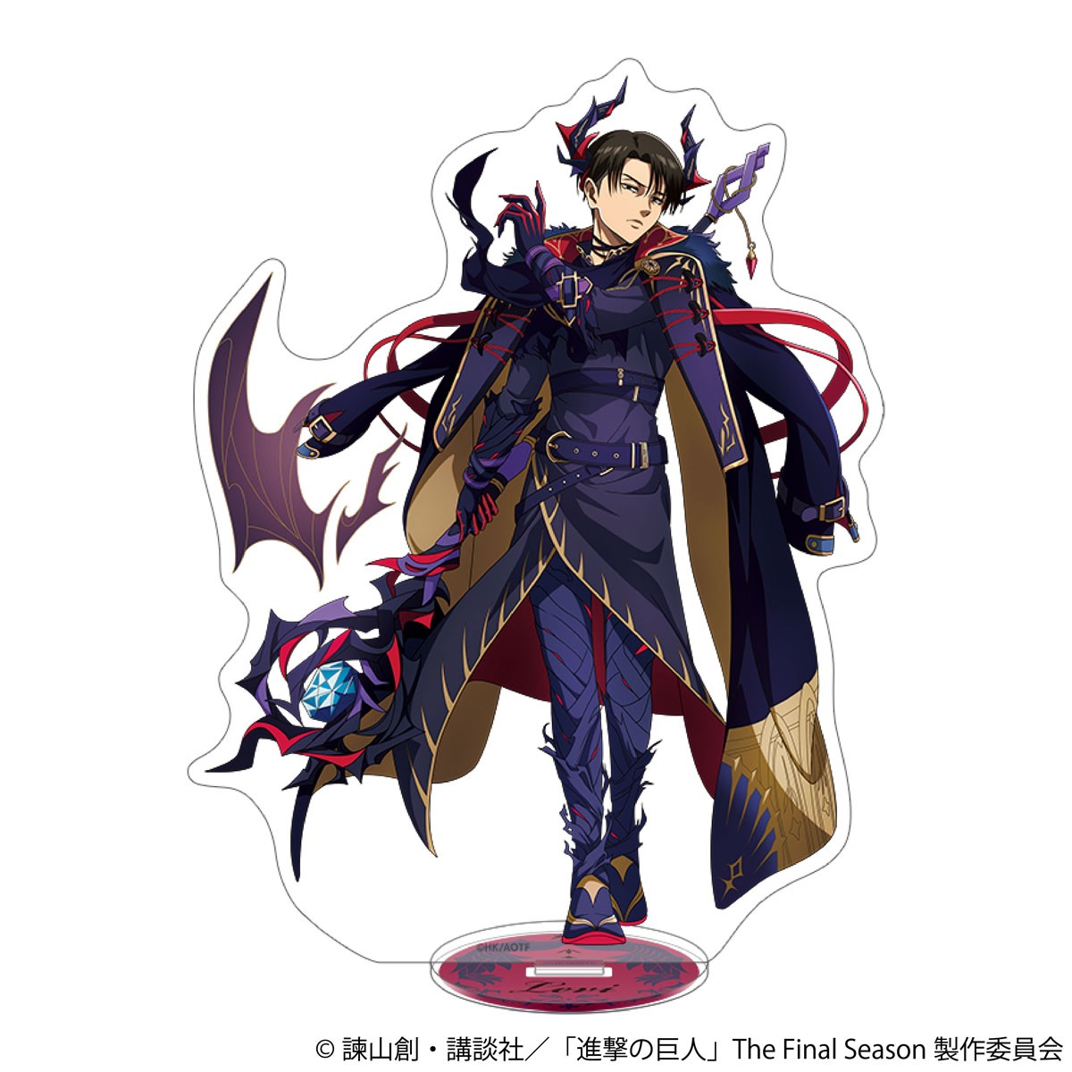Movic Attack on Titan Acrylic Stand / Levi - Devil - (Anime Toy) imagen 2