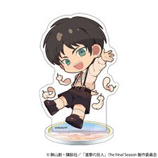 Movic Attack on Titan Mini Acrylic Stand / Eren - Angel - (Anime Toy)