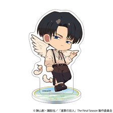 Movic Attack on Titan Mini Acrylic Stand / Levi - Angel - (Anime Toy)