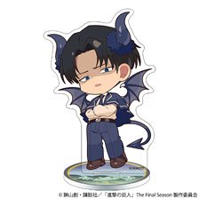 Movic Attack on Titan Mini Acrylic Stand / Levi - Devil - (Anime Toy)
