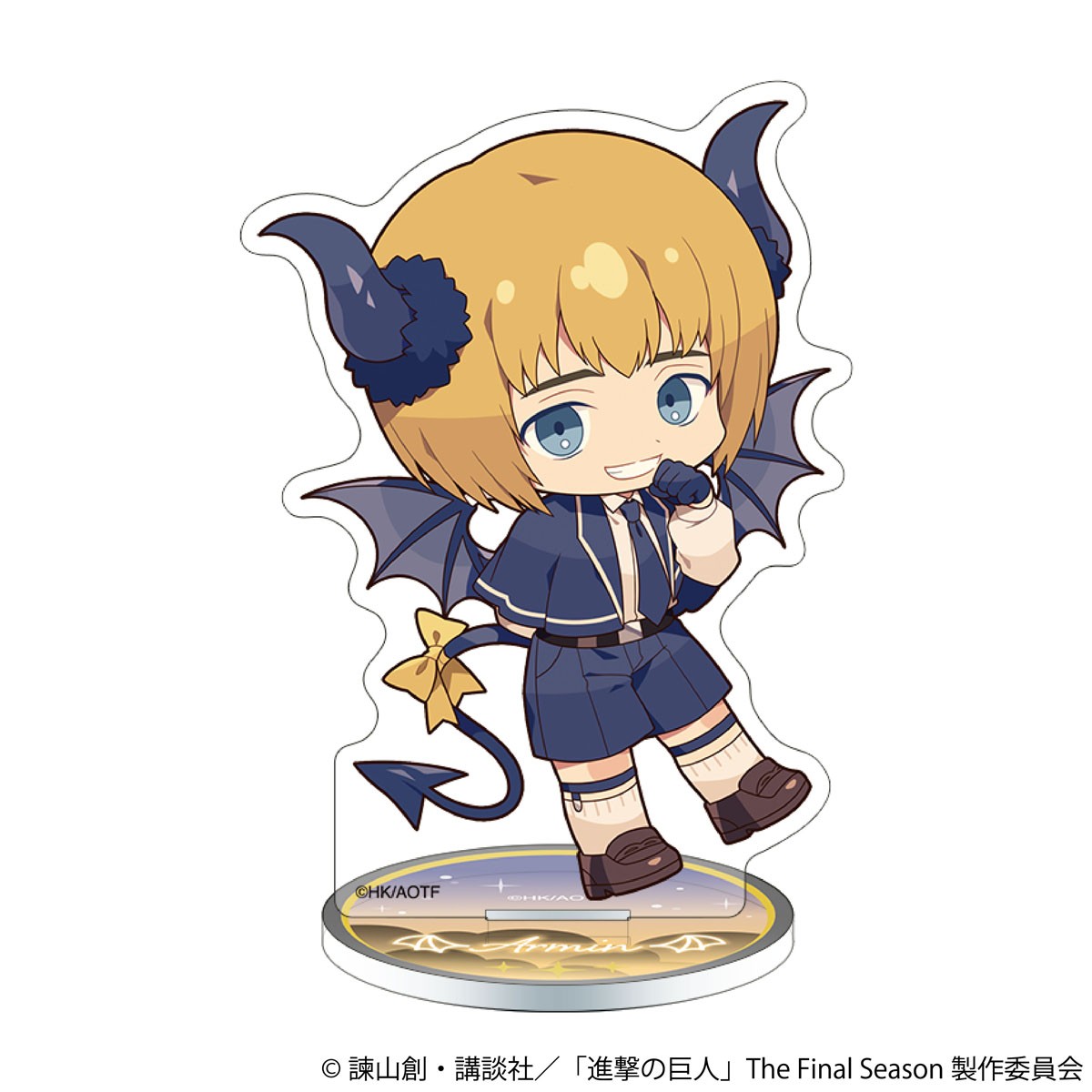 Movic Attack on Titan Mini Acrylic Stand / Armin - Devil - (Anime Toy) gambar 2