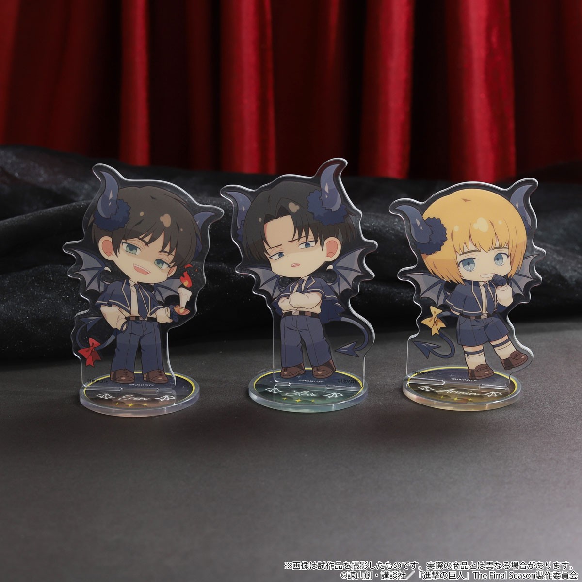 Movic Attack on Titan Mini Acrylic Stand / Armin - Devil - (Anime Toy) gambar 3