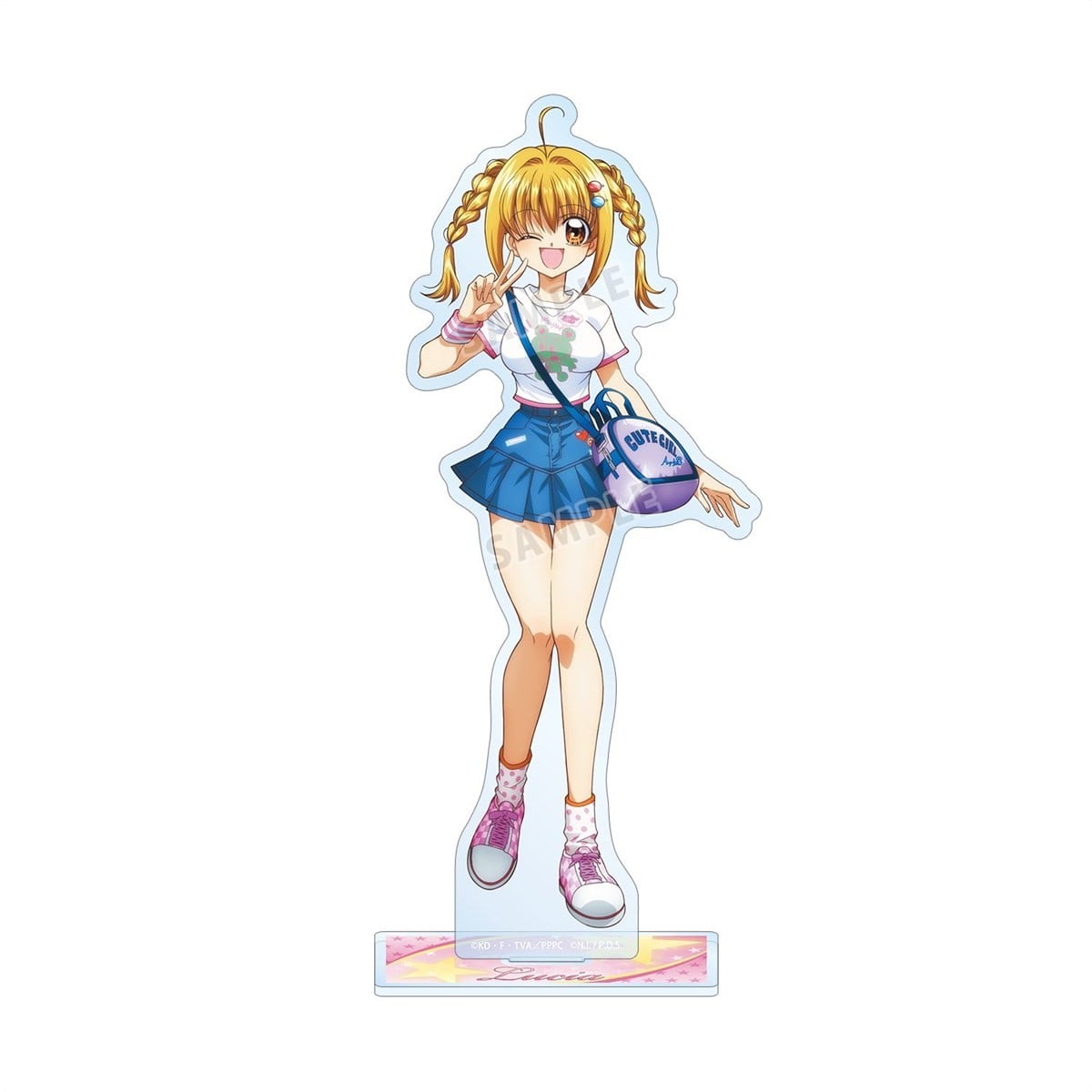 arma bianca Mermaid Melody Pichi Pichi Pitch ANGEL BLUE Collaboration Newly Drawn Lucia Nanami Big Acrylic Stand Ver. A image 2