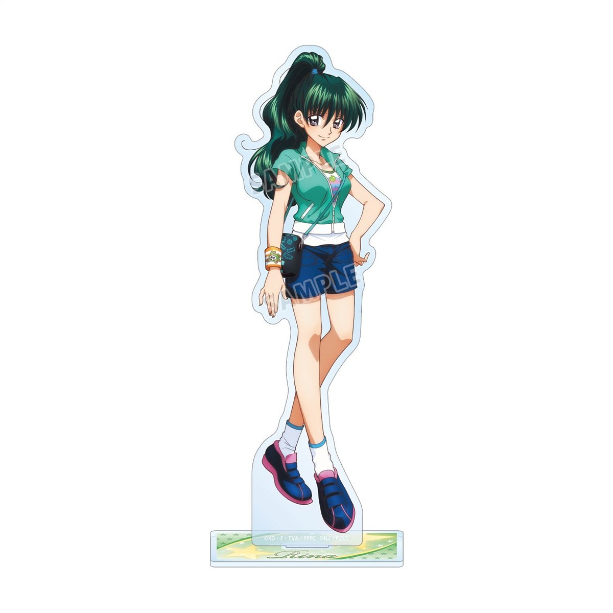 arma bianca Mermaid Melody Pichi Pichi Pitch ANGEL BLUE Collaboration Newly Drawn Rina Toin Big Acrylic Stand Ver. A image 2