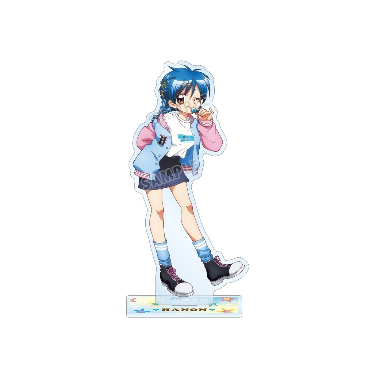 arma bianca Mermaid Melody Pichi Pichi Pitch ANGEL BLUE Collaboration Newly Drawn Hanon Hosho Big Acrylic Stand Ver. B 图片 2
